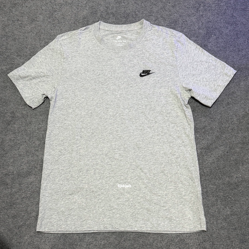 NIKE 耐克运动休闲纯棉刺绣小钩舒适透气圆领短袖T恤 AR4999-064