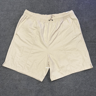 AIR JORDAN AJ乔丹运动休闲梭织舒适透气纯色抽绳短裤 FN4550-203