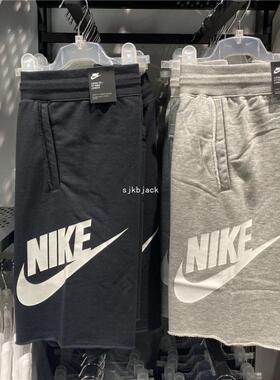 NIKE耐克男子夏季大LOGO 纯棉运动休闲五分短裤ar2376-010 AT5268