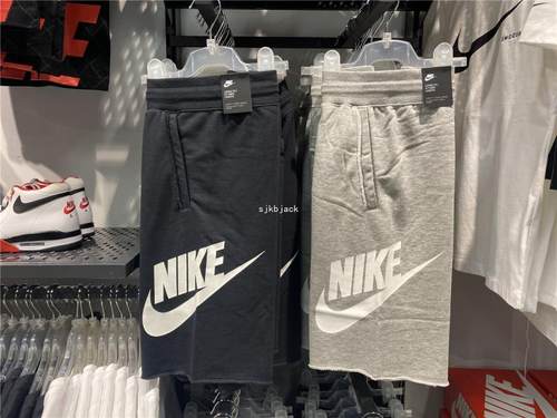 Nike短裤耐克男子大LOGO纯棉