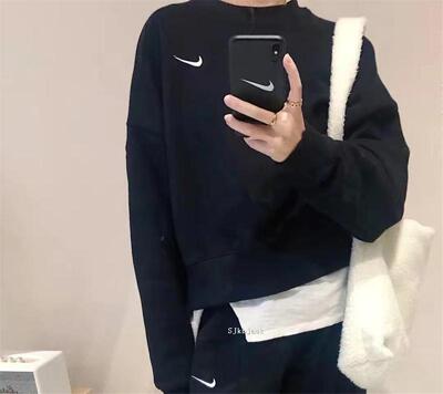 NikeClubSwoosh加绒套头卫衣