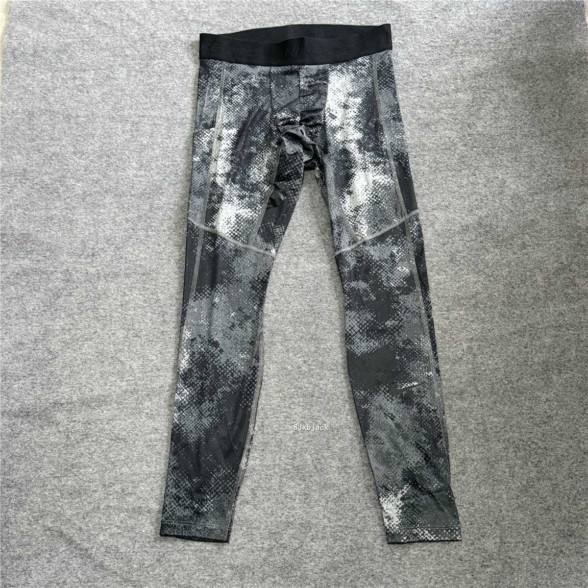 NIKE PRO男运动休闲透气舒适篮球健身训练紧身速干长裤FZ0739-010