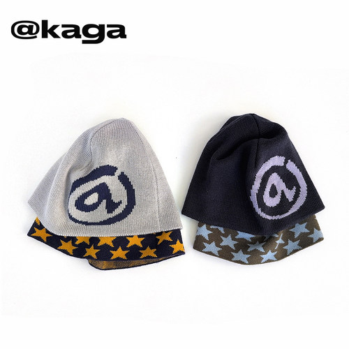 KAGA官方双层可拆分佩戴针织冷帽