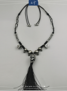 原创设计编织项链主师纯银情侣