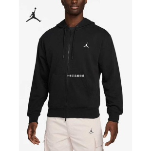 010 091 JORDAN男子运动休闲针织毛圈夹克连帽外套FV7292 正品