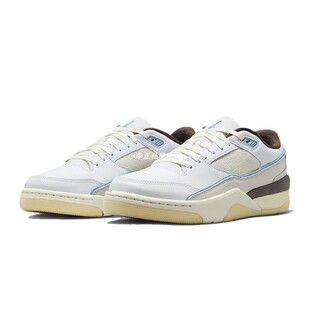 FLIGHT IB8858 COURT 白黑 141 男女低帮复古篮球鞋 耐克Jordan