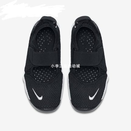 Nike Air Rift 黑白忍者猪脚丑萌凉鞋 322359-014/111 848386-100