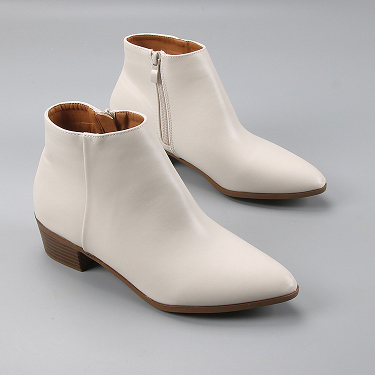 FOREIGN TRADE PLUS-SIZE BOOTS FALL|WINTER 2022 NEW CHELSEA BOOTS SIDE ZIPPER AND ANKLE BOOTS MID-HEELED BOOTIES BLOCK HEEL WOMENS BOOTS