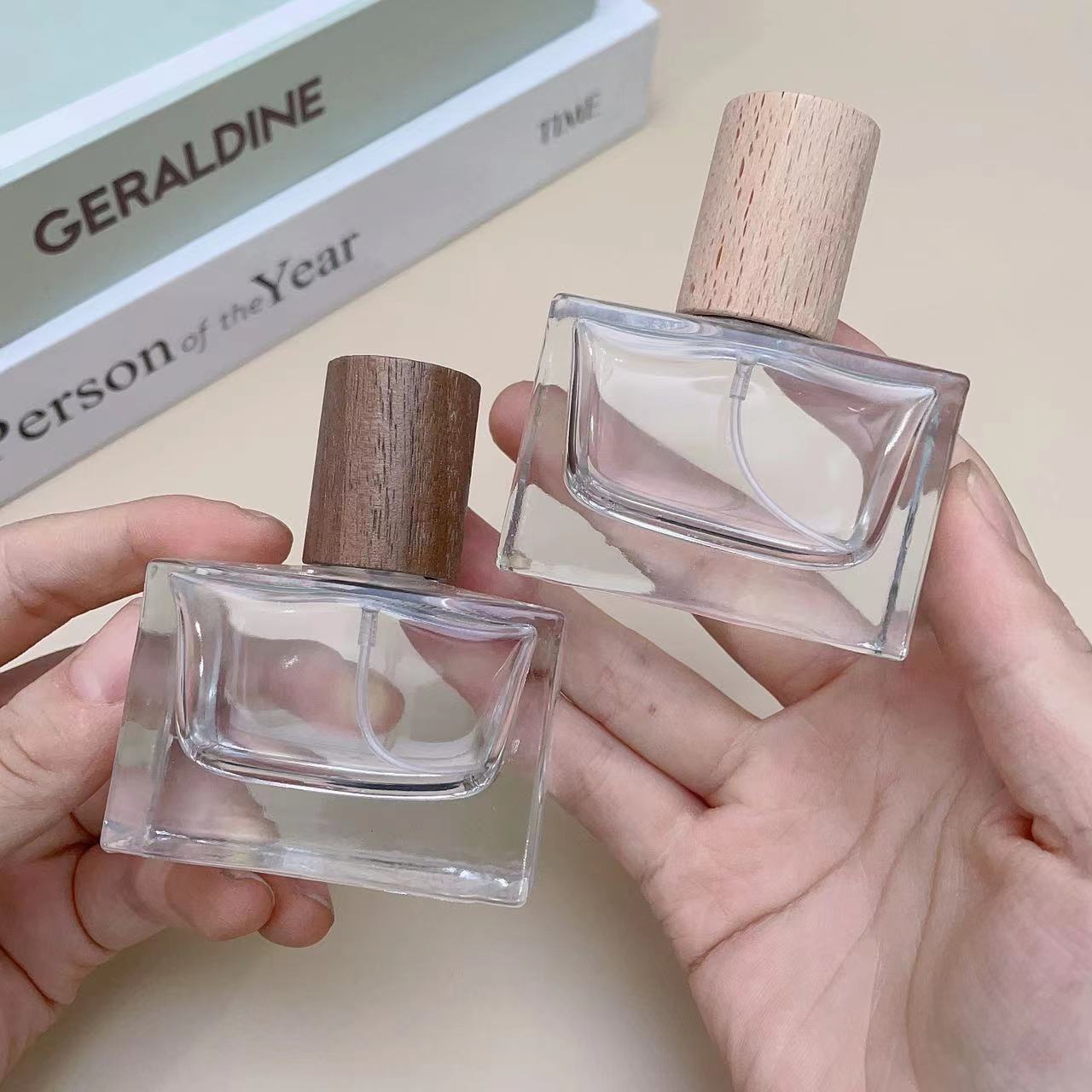 30ML香水分装瓶胡桃木空瓶