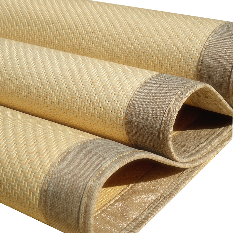 印尼藤席1.8m床凉席1.5米三件套1.2折叠单人宿舍学生空调冰丝席子