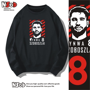 利物浦套头卫衣长袖圆领加绒薄款秋冬足球衣服萨拉赫范戴克努涅斯