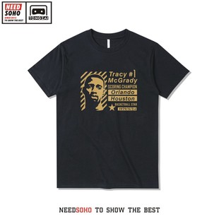 麦迪T恤篮球衣服纯棉短袖诺维斯基艾弗森皮尔斯T-MA卡特邓肯夏新