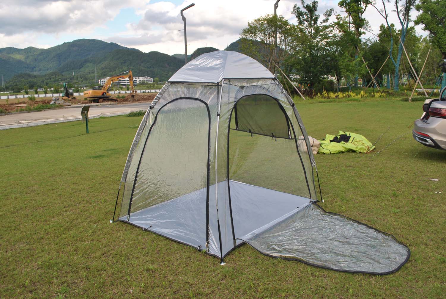 瑜伽帐篷运动防风晒太阳透明PVC多功能豪华一体阳光房帐.庭院帐篷