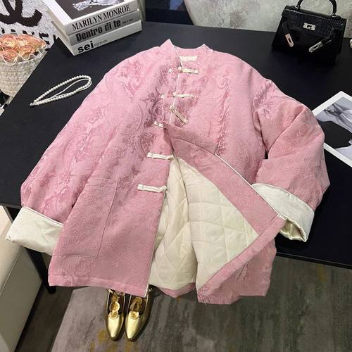 国风年轻气质棉衣外套女2025秋冬