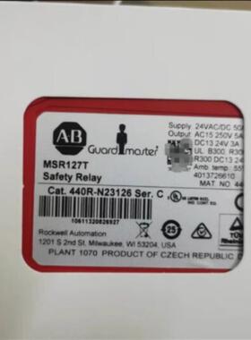 440R-N23126 AB 罗克韦尔 全新原装正品440RN23126