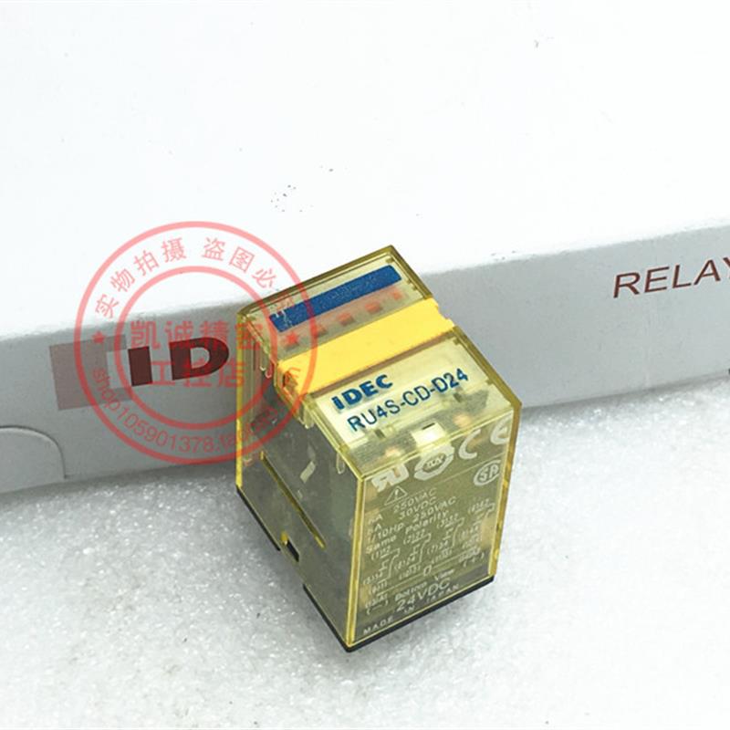原装和泉IDEC 继电器 RU4S-CD-D24  RU2S-CD-D24  DC24V 现货特价
