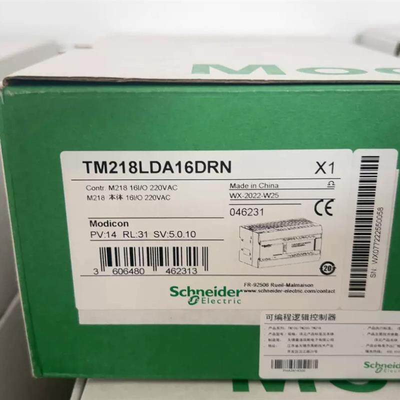 TM218LDA16DRN西门子全新原装正品TM218LDA16DRN   单价650