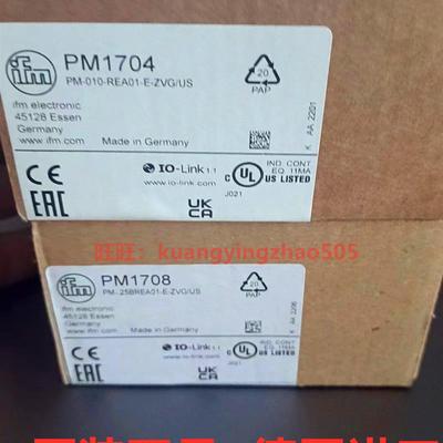 IFM易福门压力传感器PM1708 PM1707 PM1709 PM1704原装正品现货