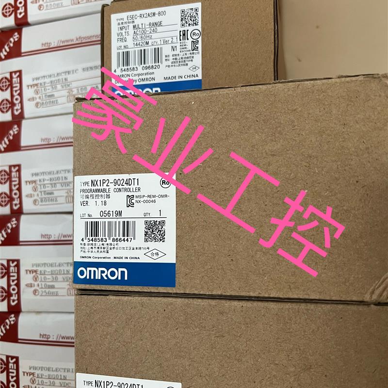 欧姆龙E5CC-RX2ASM-800.SCC-1224A.3G3TC-AB007.NX1P2-9024DT1议