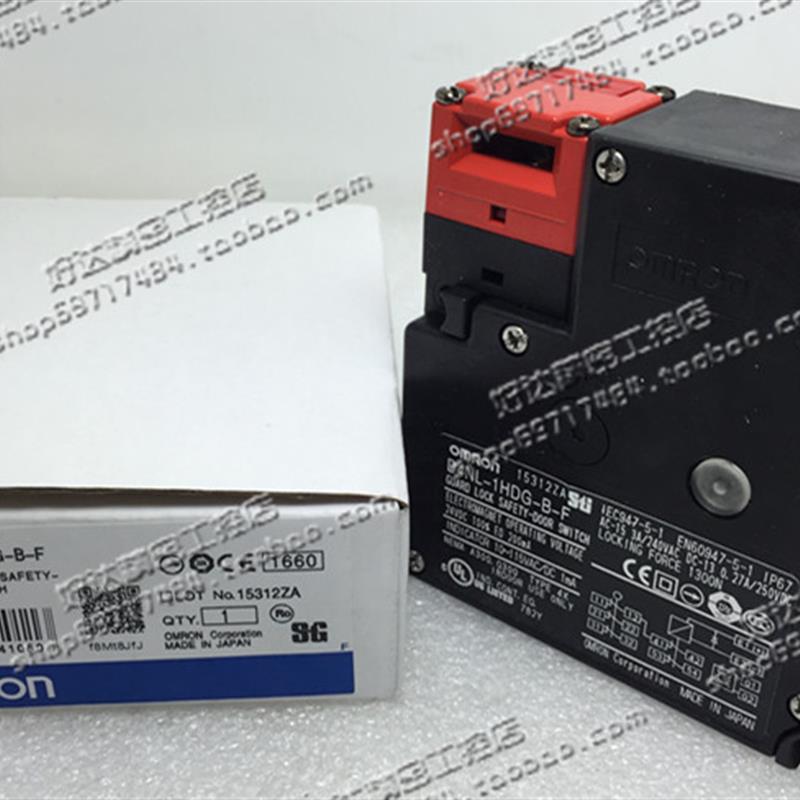 原装正品 欧姆龙OMRON 安全门开关 D4NL-1HDG-B-F 24VDC 现货全新