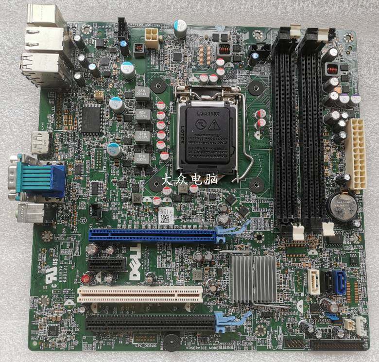 戴尔/dell optiplex 990 790 t1600 mt dt主板 6d7tr hy9jp j3c2f