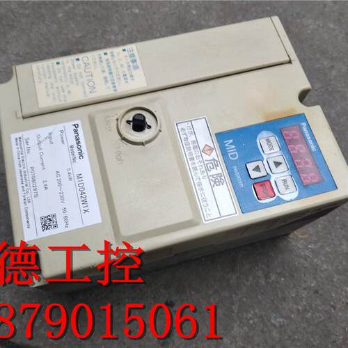 二手 松下变频器 M1D042W1X 220V 0.4KW 实拍测试包好 质保 实拍