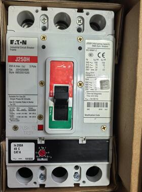 美国进口EATO J250H JGH3250NN 断路器3P 125 150 200 225 250A