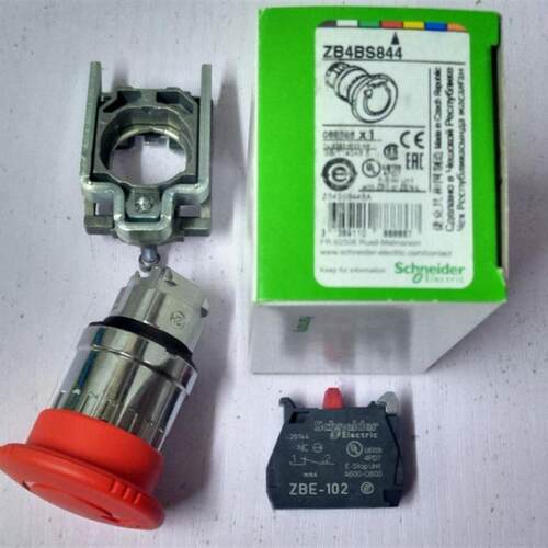 正品施耐德 急停按钮开关 Schneider ZB4BS844 BT84 ZBE-102 101