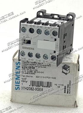 3TH2082-0GE8 DC80V 2开2闭 进口德国西门子接触器 现货正品全新