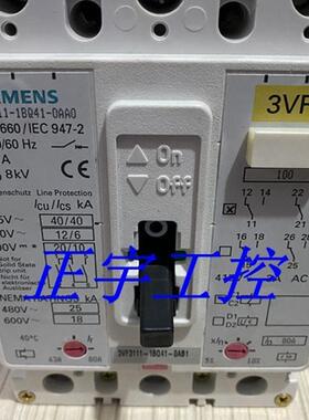 全新正品塑壳断路器3VF3111-1BQ41-0AA0 0AB1 议价!