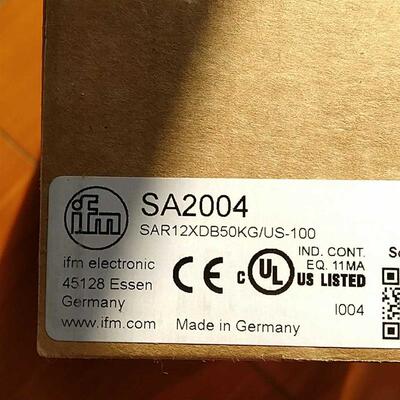 全新德国易福门IFM流速传感器SA2004 原装正品现货