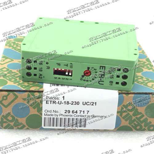 ETR-U-18-230 UC/21（德国）固态定时器2964717 正品现货议价