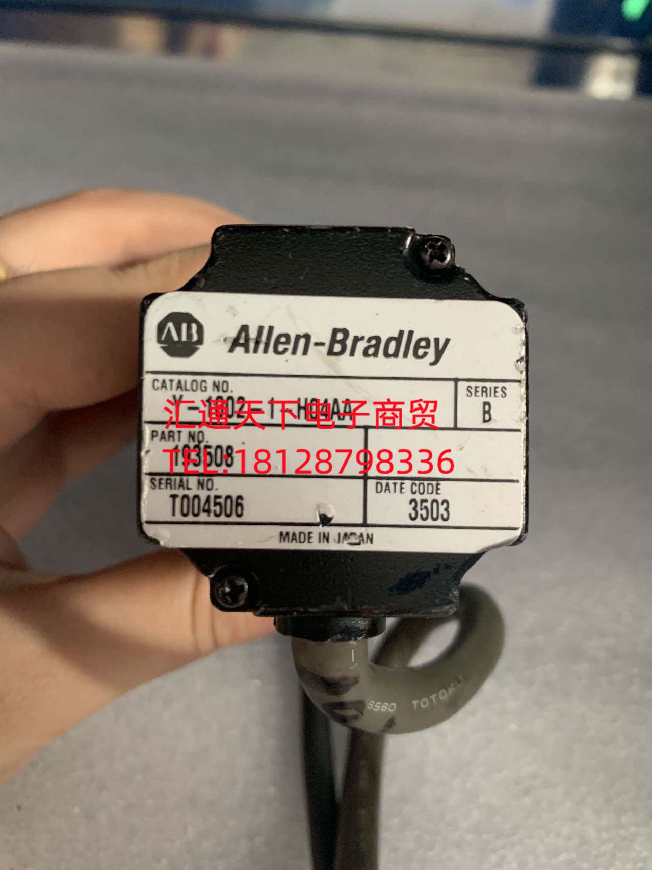 原装拆机 allen-bradley 罗克韦尔 y-1002-1-h04aa 电机马达