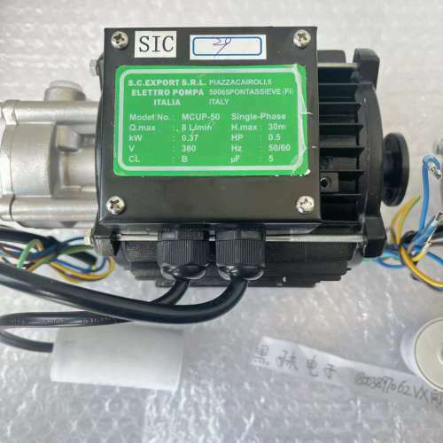S.C.EXPORTS.S.R.L MCUP-50水泵GHISALBA GHOPC-600B接触器议价