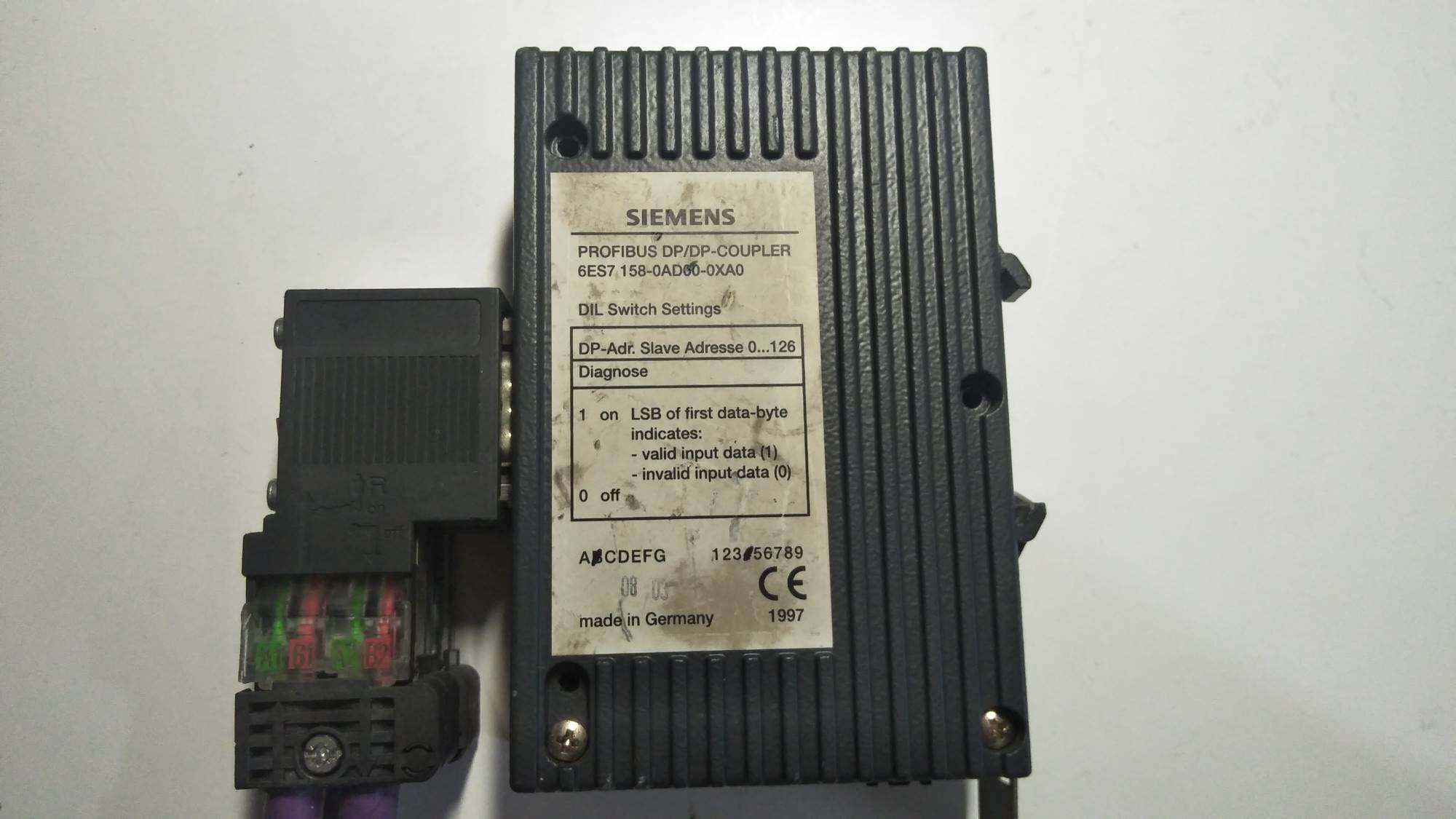 6es7 158-0ad00-0xa0 西门子 plc profibus 模块