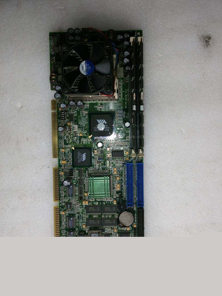 拆机原装研祥 fsc-1621vd b5 b4集成显卡 全长工控主板 p3 送cpu