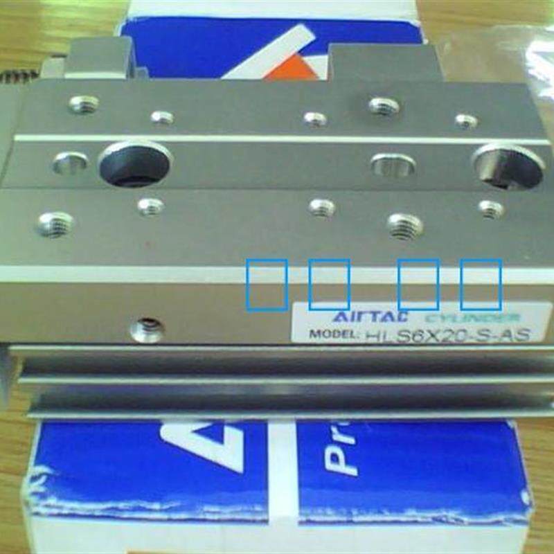 亚德客滑台气缸HLS12X10X20X30X40X50X75X100/S-A-AS-AF-B-BS-BF