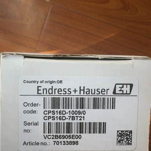 E+H PH&ORP探头CPS16D-1009/0 CPS16D-7BT21全新原装正品