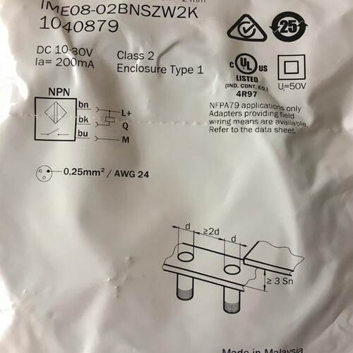 全新德国西克SICK接近开关IME08-02BNSZW2K IME08-02BNSZW2S询价