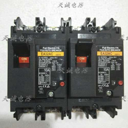 富士断路器SA53RC/EA52AC EA32AC 5A10A15A25A30A40A50A议价