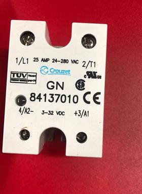 84137010法国高诺斯CROUZET直接覆铜术直流控交流单相固态继电器