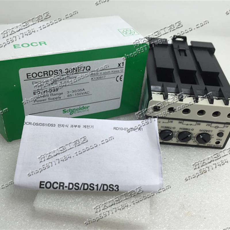 原装正品 施耐德 韩国三和 EOCR电机保护器 EOCRDS3-30NF7Q 现货