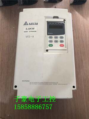 成色新台达VFD-A系列变频器VFD055A43B 5.5KW 380V 实物图 已测试