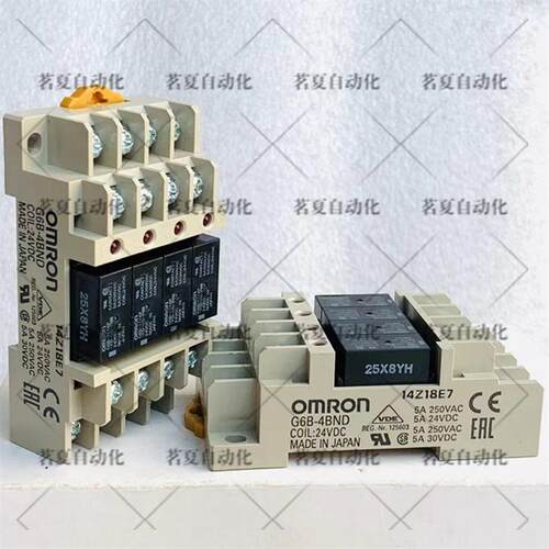 原装欧姆*终端继电器模块组合P6BF-4BND DC24V 现货P6BF-4BND