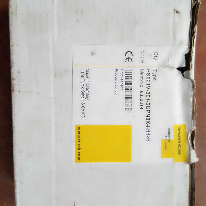 全新turck图尔克压力开关PS001V-301-2UPN8X-H1141 现货