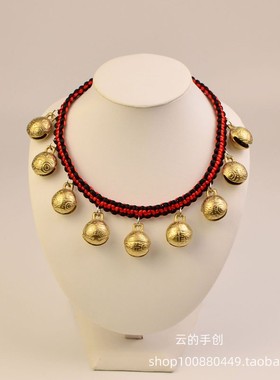 铃铛会响铃铛项链量大可优惠男女