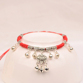 12十二生肖脚链女学生韩版 会响铃铛脚环男红绳编织民族风饰品