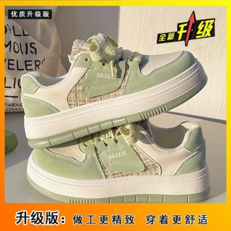 小白鞋子女休闲2025秋季新款爆款