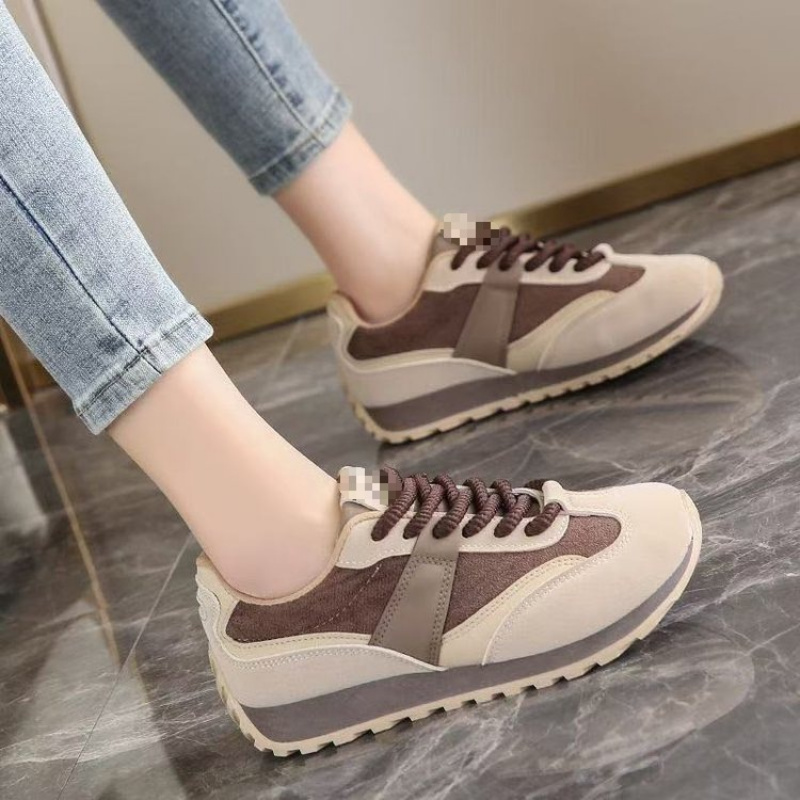 复古加绒德训棉鞋女款2025秋冬新