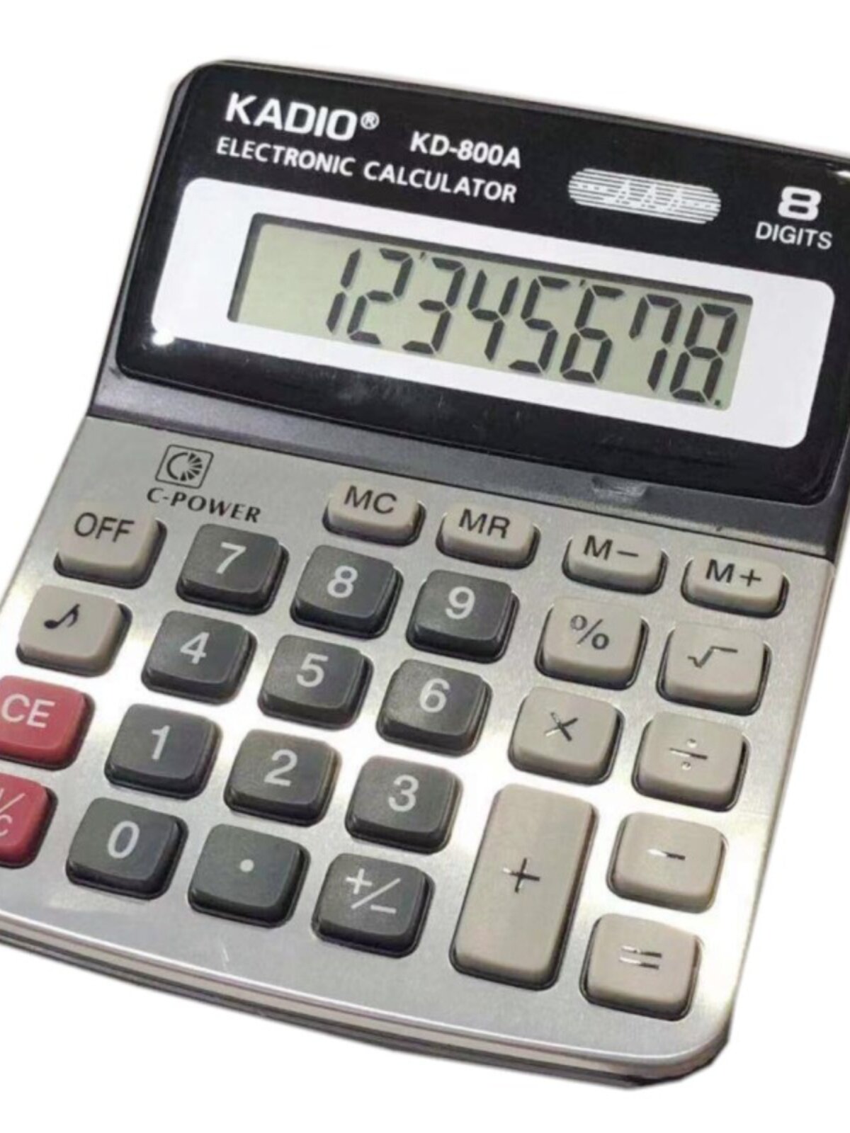 KADIO KD-800A 계산기 8비트 노인용 데스크탑 오피스 비즈니스 휴대용 컴퓨터 손에 기분 좋게